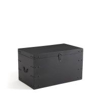 Сундук Из массива мангового дерева Mang единый размер черный LA REDOUTE INTERIEURS  фото, kupilegko.ru